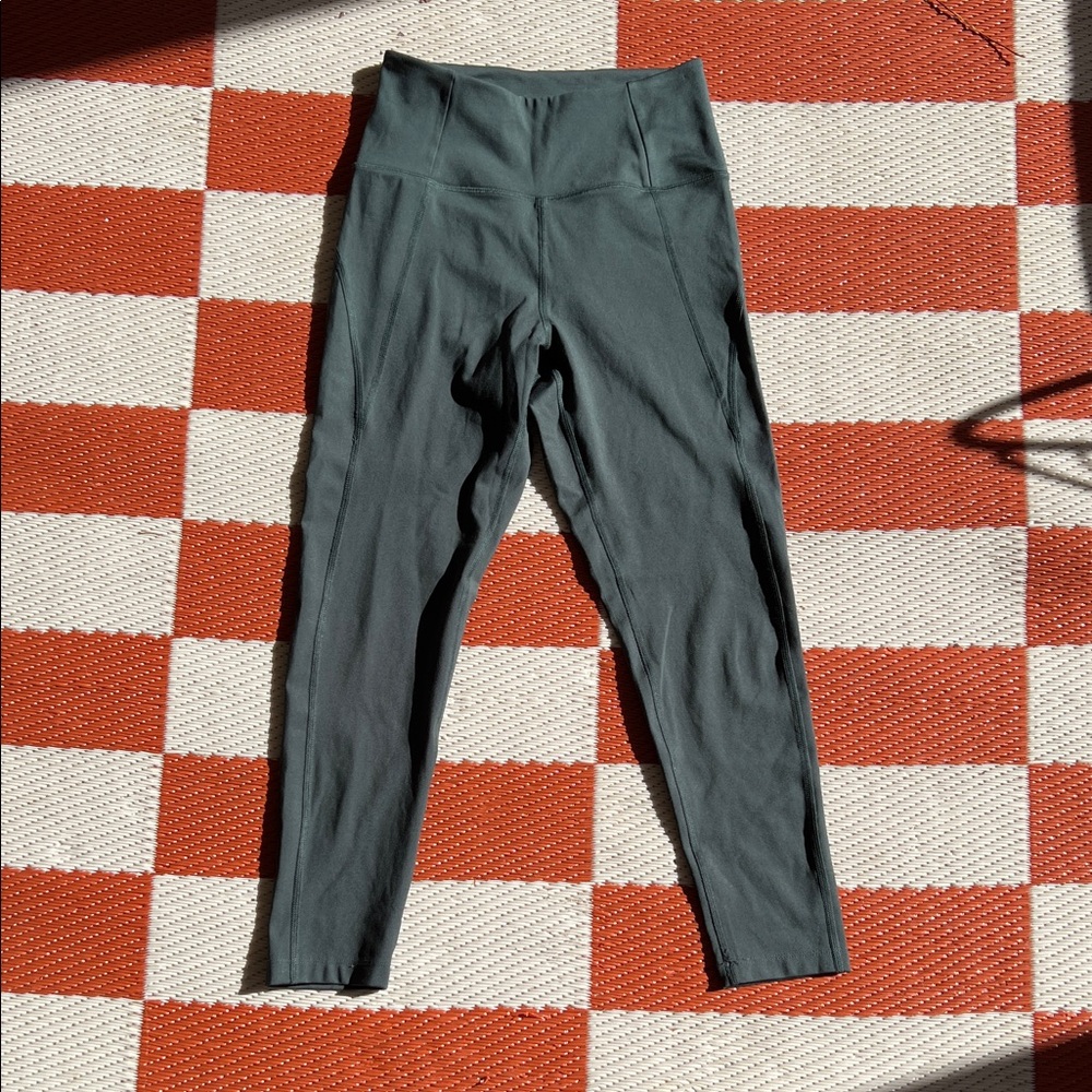 Girlfriend Collective Teal Leggings